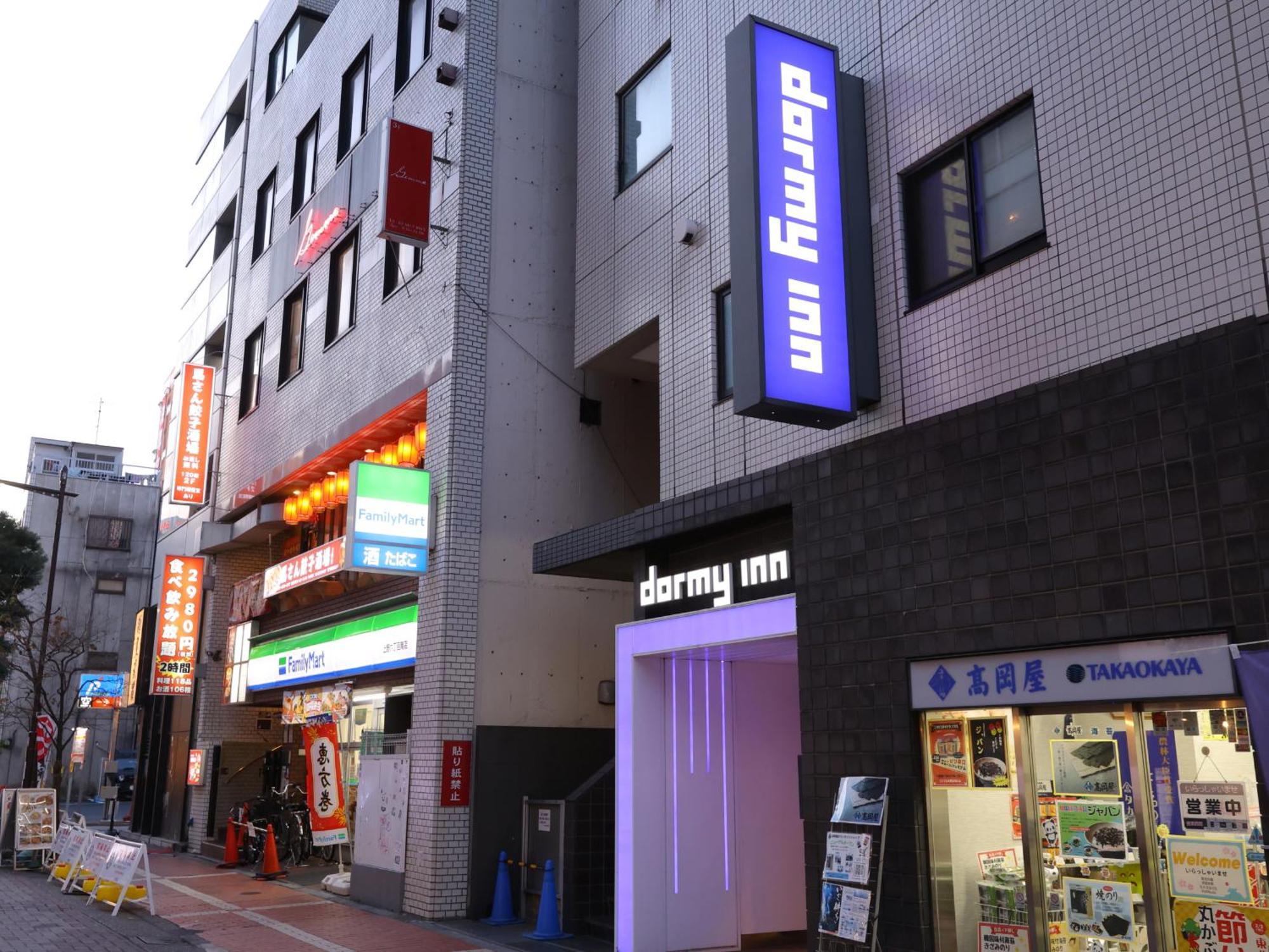 Dormy Inn Ueno Okachimachi Tokio Buitenkant foto